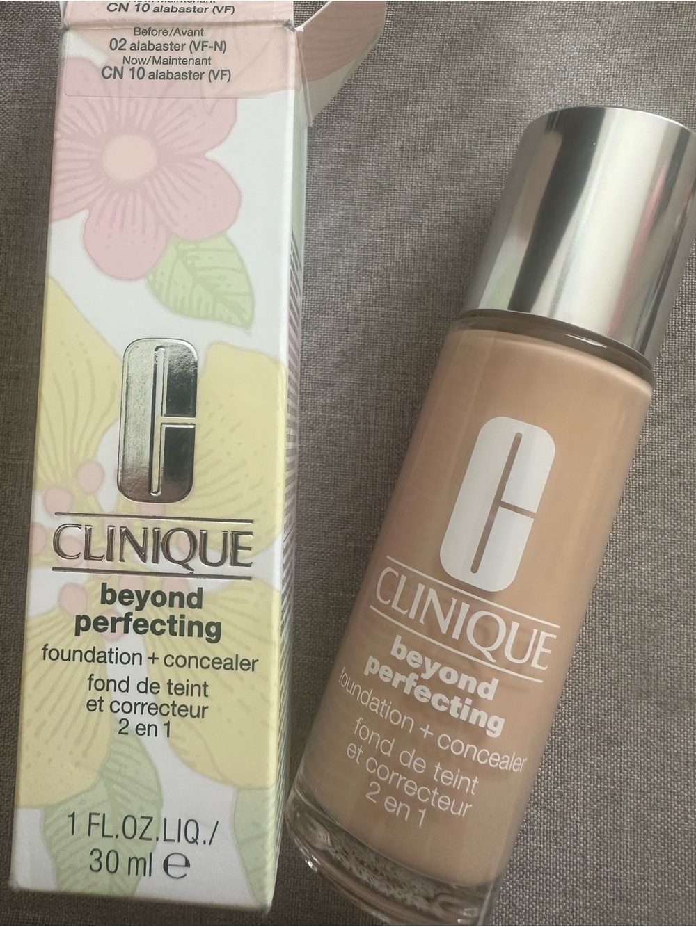 Clinique Beyond Perfecting Foundation + Concealer — CN10